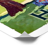 Park in Harrogate Wellness-Center town, North York Poster (Ecke)