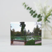 Park in Teheran Postkarte (Stehend Vorderseite)