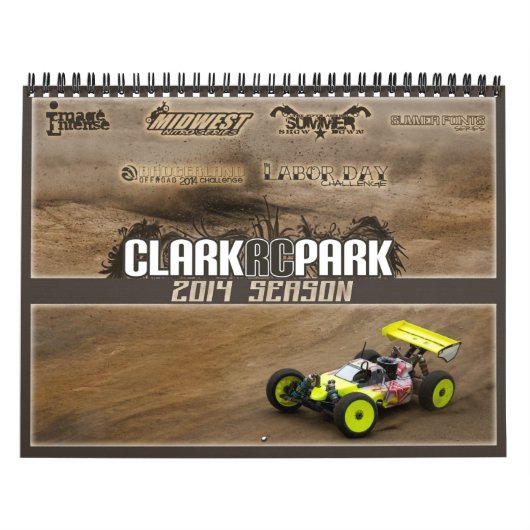 Park-Kalender 2014 Clarks RC Kalender (Titelbild)