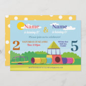 Park Kindergeburtstag Girls Boys Jegliches Alters Einladung (Vorne/Hinten)