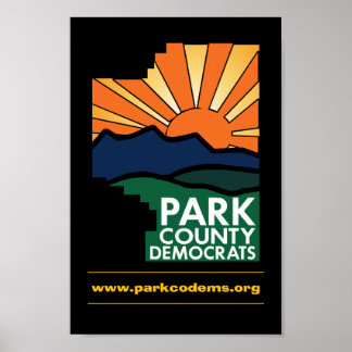 Park Landkreis Democrats Poster