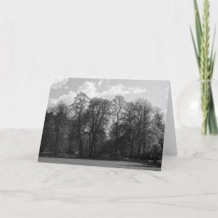 Park Landscape, Bute Park, Cardiff, Wales, UK Karte