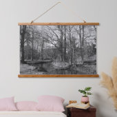 Park Landscape - Bute Park, Cardiff Wandteppich Mit Holzrahmen (Schlafzimmer)