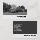 Park Landscape Visitenkarte (Vorne/Hinten)