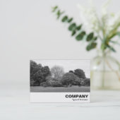 Park Landscape Visitenkarte (Stehend Vorderseite)