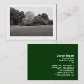 Park Landschaft (grenzt) Visitenkarte (Vorne/Hinten)