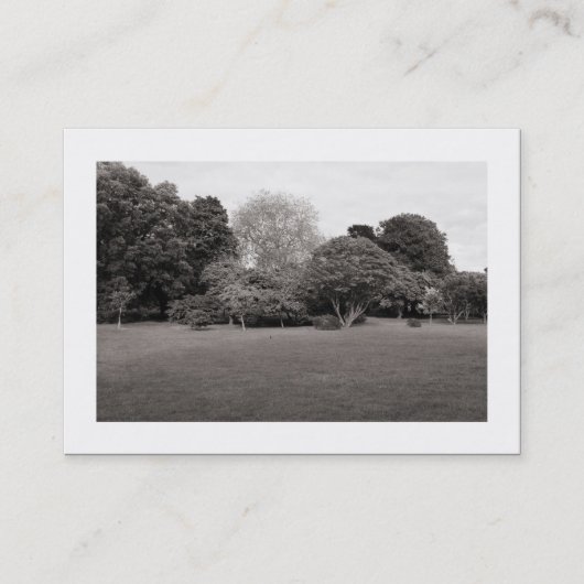 Park Landschaft (grenzt) Visitenkarte (Vorderseite)