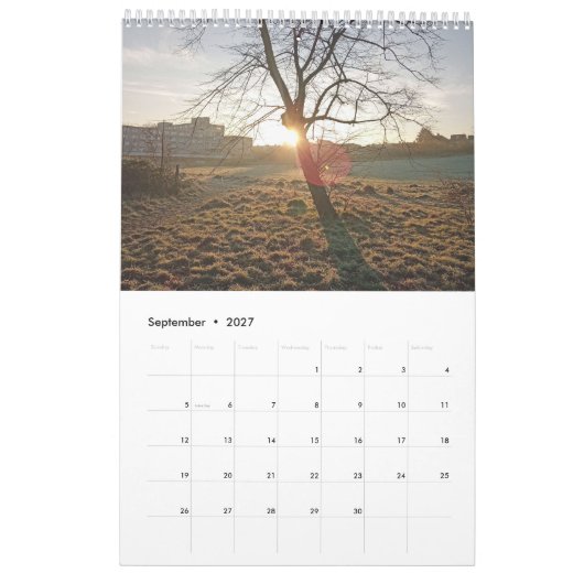 PARK LIFE CALENDER KALENDER (Sep 2027)