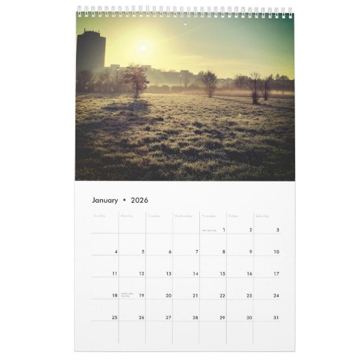 PARK LIFE CALENDER KALENDER (Jan 2026)