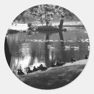 Park Life Runder Aufkleber