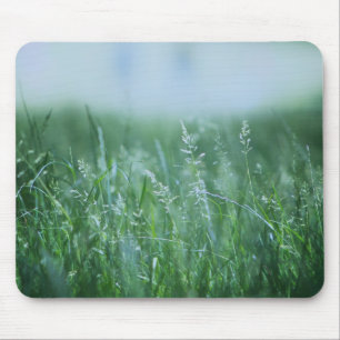 Park mit grünem Detail Mousepad