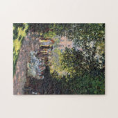 Park Monceau Monet Feine Impressionismus Kunst Puzzle (Horizontal)
