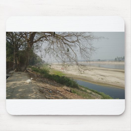 Park Mymensingh neben dem Fluss Brahmaputra Mousepad (Vorne)