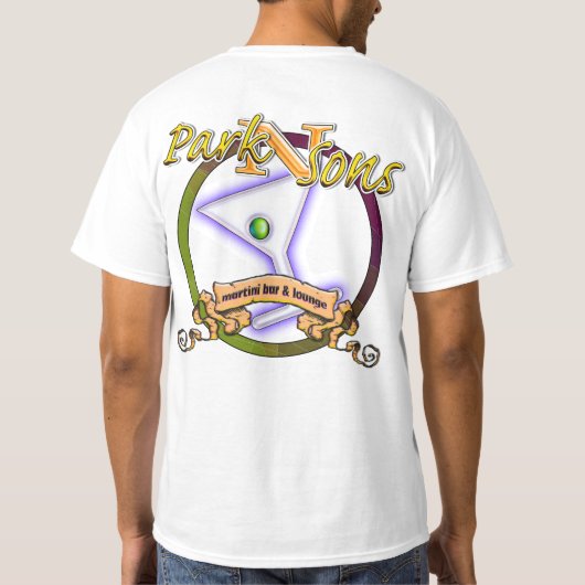 Park N Sons Martini Bar & Lounge T-Shirt (Rückseite)