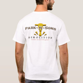 Park N Sons Spaß Zerstörung T-Shirt
