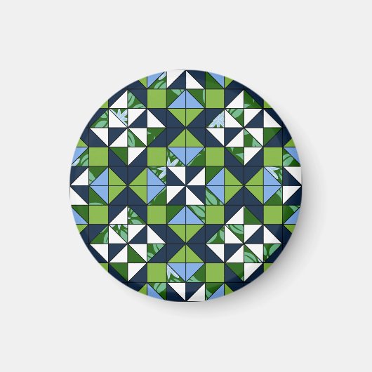 Park Outing Quilt Magnet (Vorne)