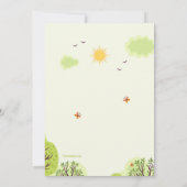 Park Party Einladung (Rückseite)