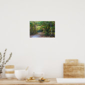 Park Path Foto Poster (Küche)
