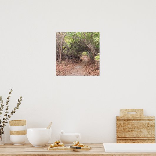 Park Path Poster (Küche)