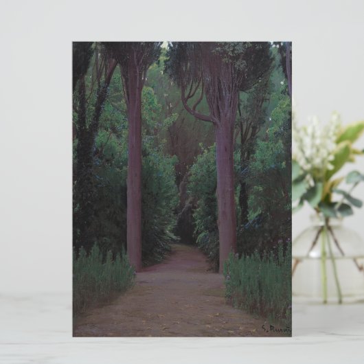 Park-Pfad Karte (Stehend Vorderseite)