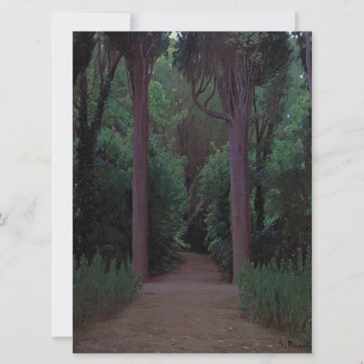 Park-Pfad Karte (Vorderseite)