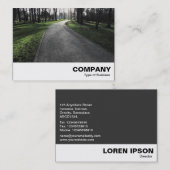 Park-Pfad Visitenkarte (Vorne/Hinten)