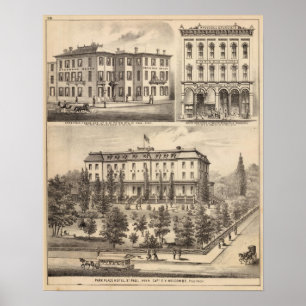 Park-Platz-Hotel, Greenman Haus, Minnesota Poster
