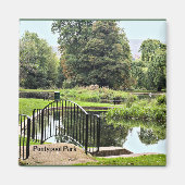 Park Pontypool in Torafen, Wales Magnet (Vorne)