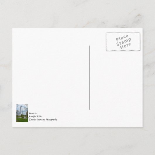 Park Postkarte (Rückseite)