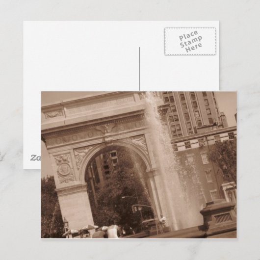 Park Postkarte (Vorne/Hinten)