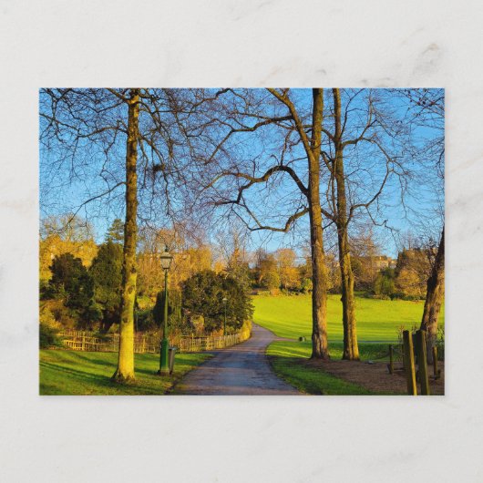 Park Postkarte (Vorderseite)