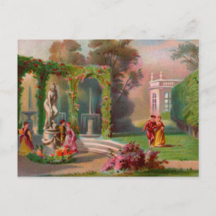 Park Promenade Postkarte