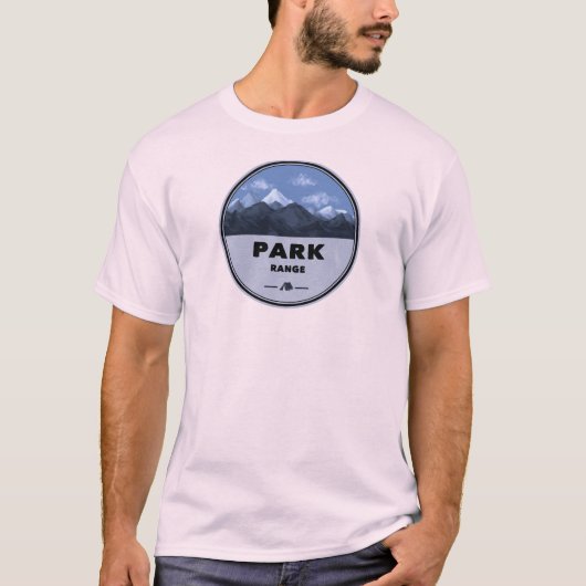 Park Range Colorado Camping T-Shirt (Vorderseite)