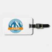 Park Range Colorado Gepäckanhänger (Vorderseite horizontal)