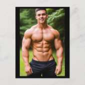 Park Ranger Bodybuilder | Postkarte (Vorderseite)