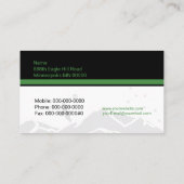 Park Ranger Business Card Visitenkarte (Rückseite)