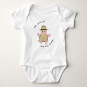 Park Ranger Daddy Baby Strampler (Vorderseite)