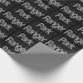 Park Ranger Extraordinaire Geschenkpapier (Ecke)