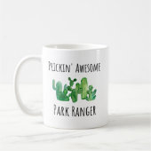 Park Ranger Geschenk Idee Kaffeetasse (Links)