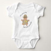 Park Ranger Großpa Baby Strampler (Vorderseite)