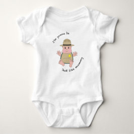 Park Ranger Mommy Baby Strampler