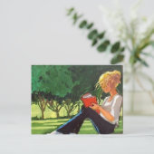 Park Reading Postkarte (Stehend Vorderseite)
