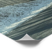 Park Road in Winterposter Poster (Ecke)
