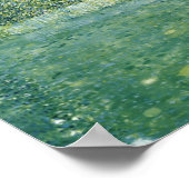 Park Schloss Kammer — Gustav Klimt (1910) Poster (Ecke)