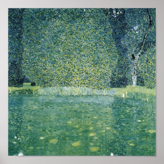 Park Schloss Kammer — Gustav Klimt (1910) Poster (Vorne)