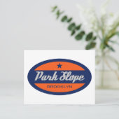Park Slope Postkarte (Stehend Vorderseite)