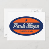 Park Slope Postkarte (Vorne/Hinten)