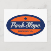 Park Slope Postkarte (Vorderseite)