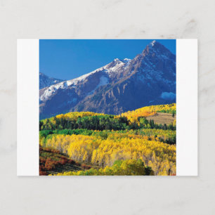 Park Sneffels Uncompahgre Forest Colorado Postkarte