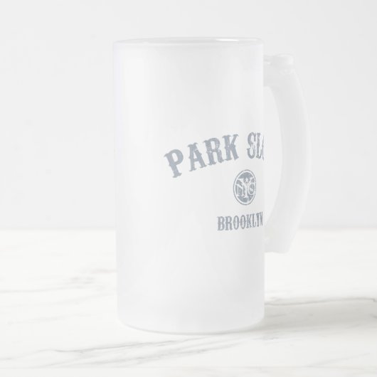 Park-Steigung Mattglas Bierglas (VorderseiteRechts)